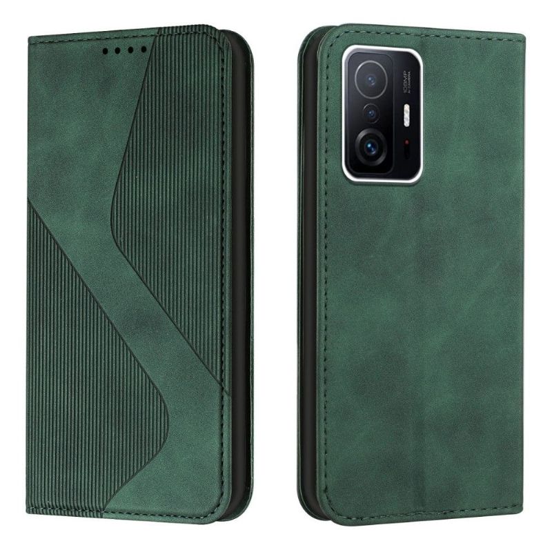 Flipové Pouzdro Na Xiaomi 11T / 11T Pro Podnikání Ve Tvaru S