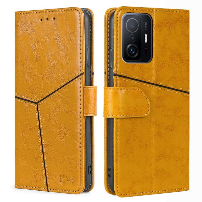 Flipové Pouzdro Na Xiaomi 11T / 11T Pro Retro Čáry