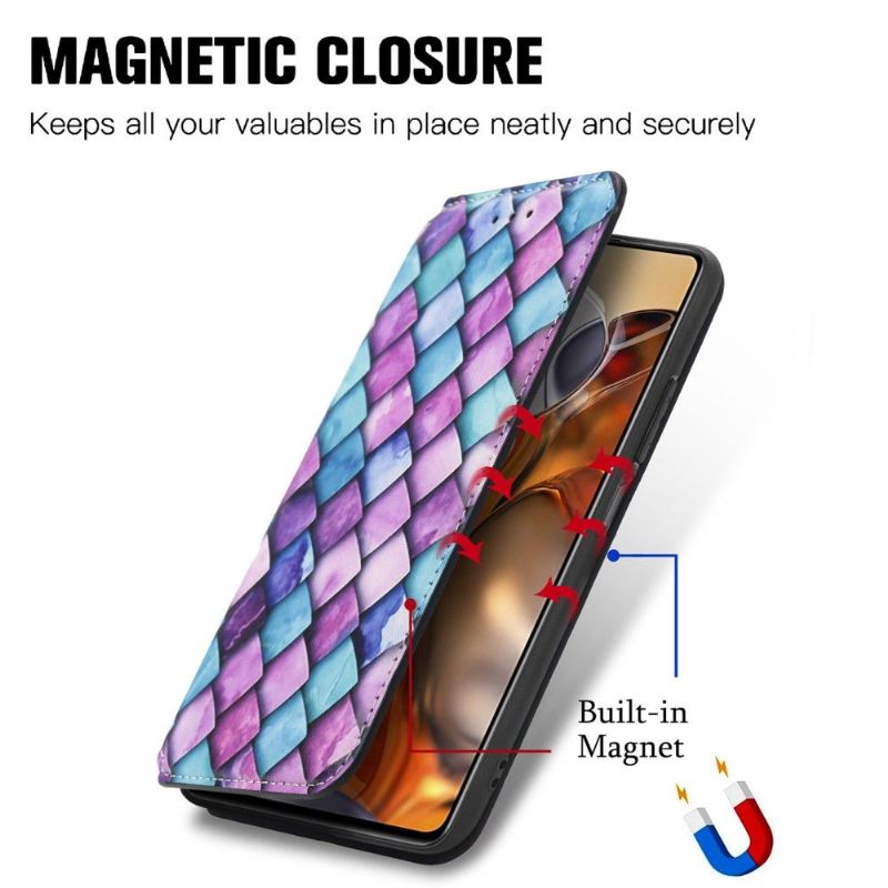 Flipové Pouzdro Na Xiaomi 11T / 11T Pro Styl Barevného Měřítka