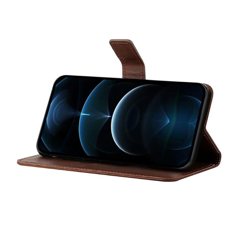 Flipové Pouzdro Na Xiaomi 11T / 11T Pro X Lines Z Imitace Kůže