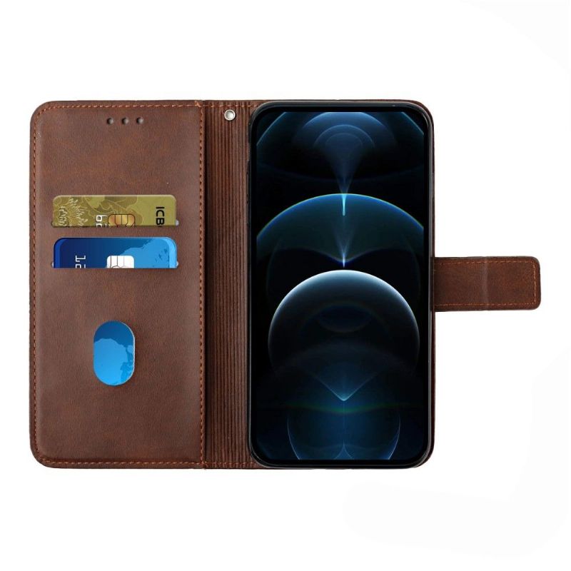 Flipové Pouzdro Na Xiaomi 11T / 11T Pro X Lines Z Imitace Kůže