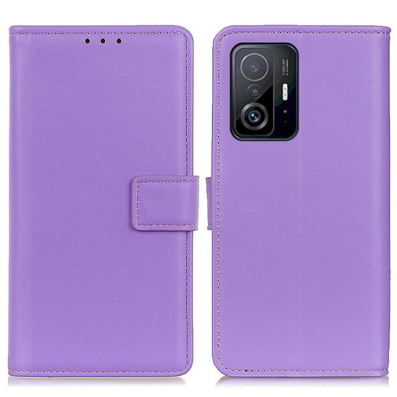Flipové Pouzdro Na Xiaomi 11T / 11T Pro Základní Umělá Kůže