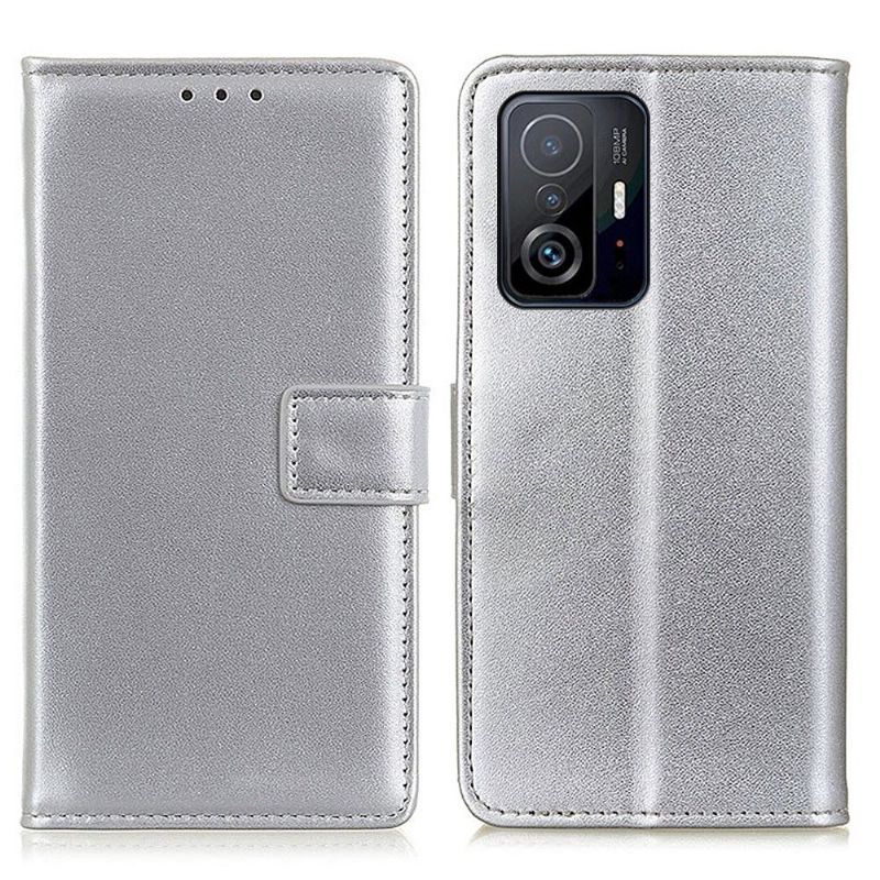 Flipové Pouzdro Na Xiaomi 11T / 11T Pro Základní Umělá Kůže