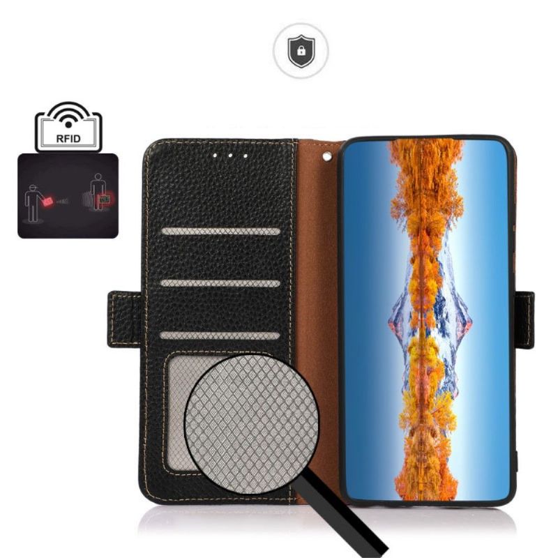 Flipové Pouzdro Na Xiaomi 11T / 11T Pro Zrnitá Kůže Khazneh
