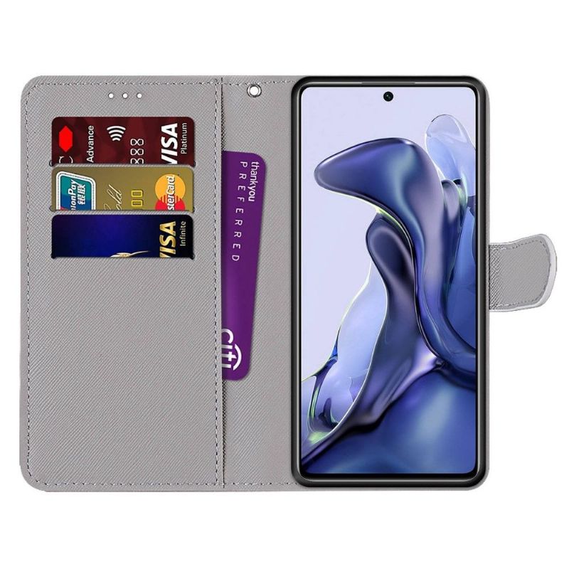 Kožené Pouzdro Na Xiaomi 11T / 11T Pro Eiffelova Věž