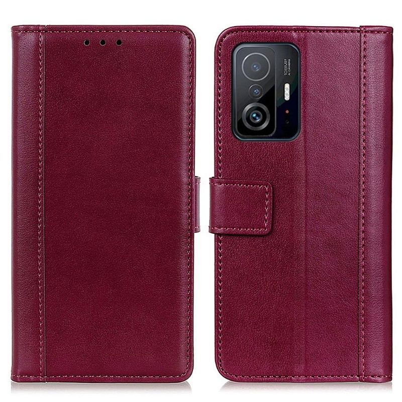 Kožené Pouzdro Na Xiaomi 11T / 11T Pro Flipové Pouzdro Umělá Kůže Cerena Folio