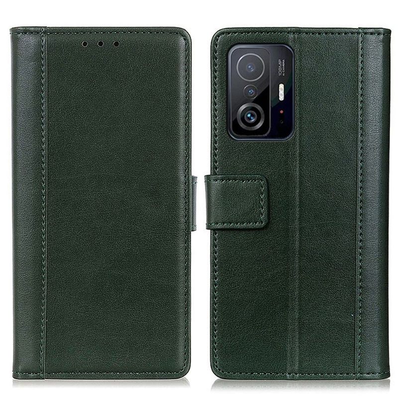 Kožené Pouzdro Na Xiaomi 11T / 11T Pro Flipové Pouzdro Umělá Kůže Cerena Folio