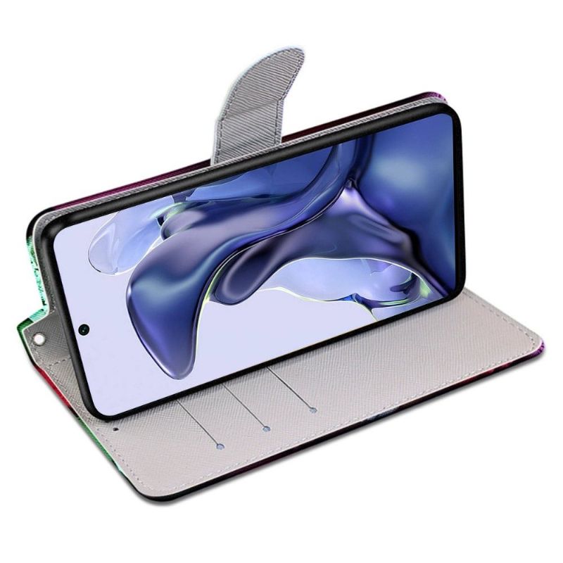 Kožené Pouzdro Na Xiaomi 11T / 11T Pro Makronky