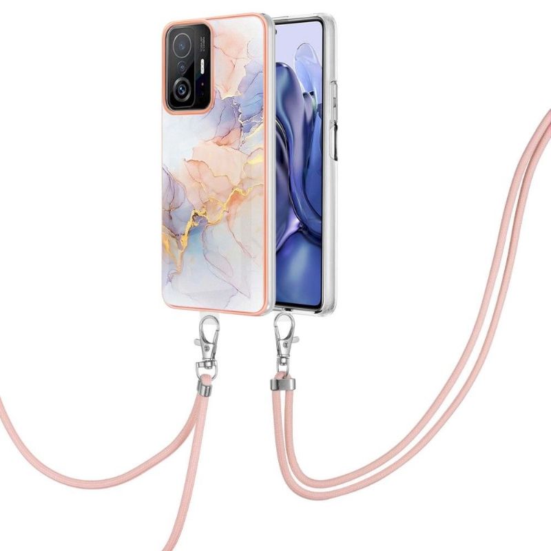 Kryt Na Xiaomi 11T / 11T Pro Na Lana Barevný Mramor