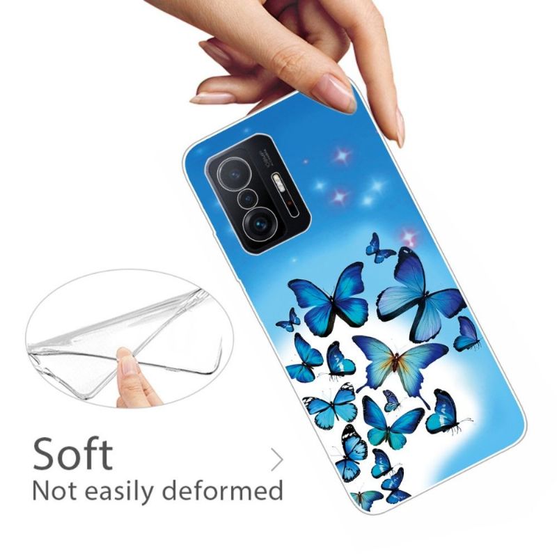 Kryt Na Xiaomi 11T / 11T Pro Modrí Motýli