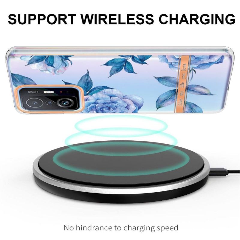 Kryt Na Xiaomi 11T / 11T Pro Pivoňka Modrá