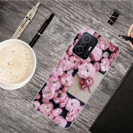 Kryt Na Xiaomi 11T / 11T Pro Růžový Květ