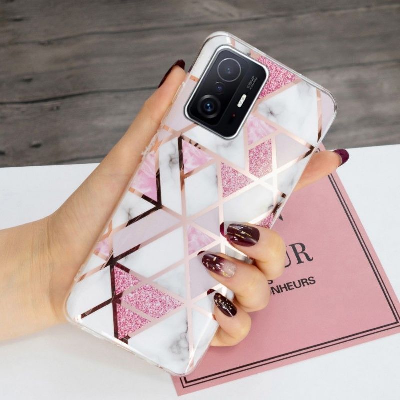 Kryt Na Xiaomi 11T / 11T Pro Silikonová Geometrie