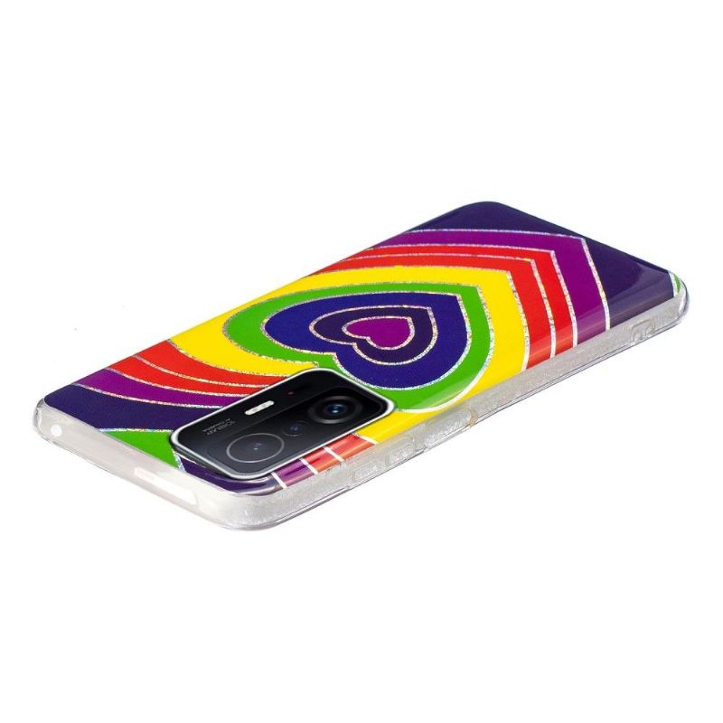 Kryt Na Xiaomi 11T / 11T Pro Silikonová Srdíčka
