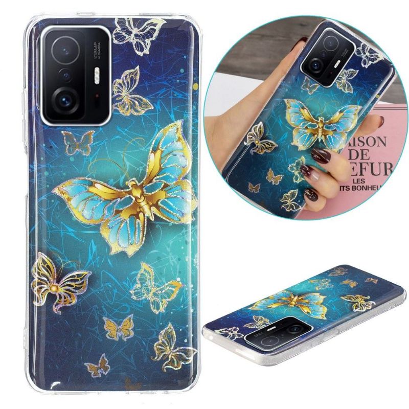 Kryt Na Xiaomi 11T / 11T Pro Silikonoví Motýli
