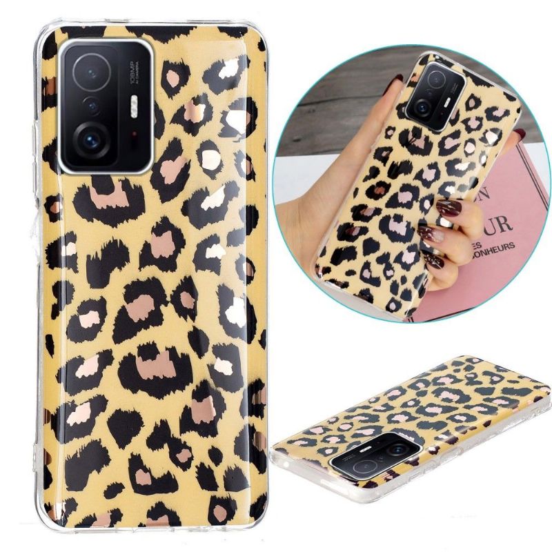 Kryt Na Xiaomi 11T / 11T Pro Silikonový Leopard