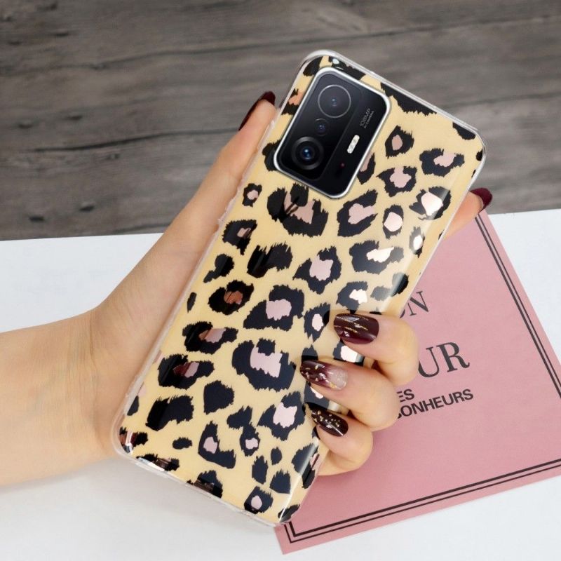 Kryt Na Xiaomi 11T / 11T Pro Silikonový Leopard