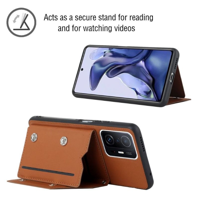 Kryt Na Xiaomi 11T / 11T Pro Vícekomorová Šňůrka Aude