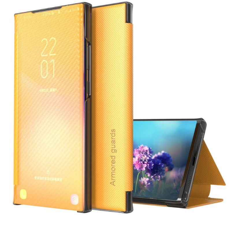 Kryty Na Mobil Na Xiaomi 11T / 11T Pro Flipové Pouzdro Uhlíkové Vlákno