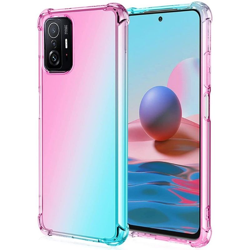 Kryty Na Mobil Na Xiaomi 11T / 11T Pro Průhledná Dvoubarevná
