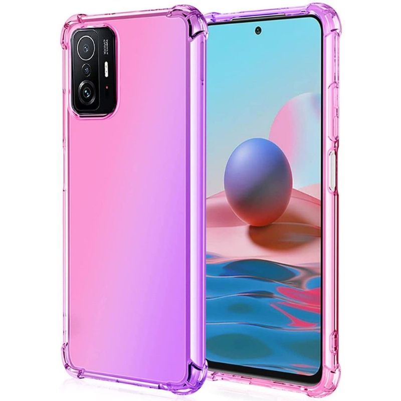 Kryty Na Mobil Na Xiaomi 11T / 11T Pro Průhledná Dvoubarevná