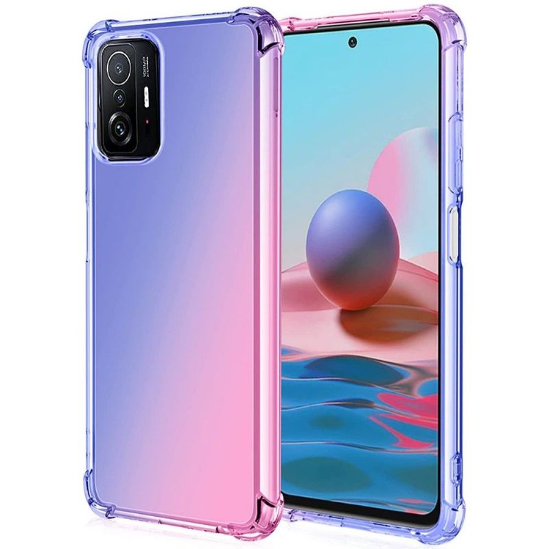 Kryty Na Mobil Na Xiaomi 11T / 11T Pro Průhledná Dvoubarevná