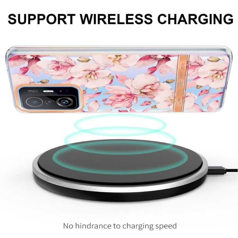 Kryty Na Mobil Na Xiaomi 11T / 11T Pro Růžový Květ Gardénie