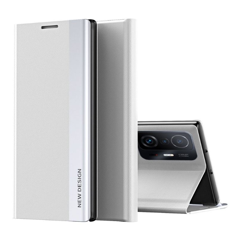 Pouzdra Na Xiaomi 11T / 11T Pro Obchodní Magnet S Koženým Efektem