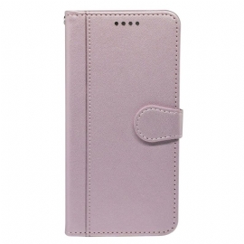 Kožený Kryt Motorola Edge 50 Stylizované