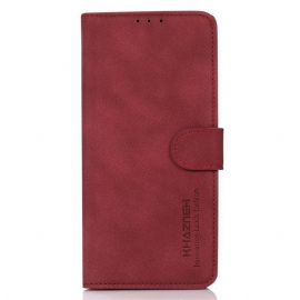 Kožený Kryt Motorola Edge 50 Vintage Khazneh