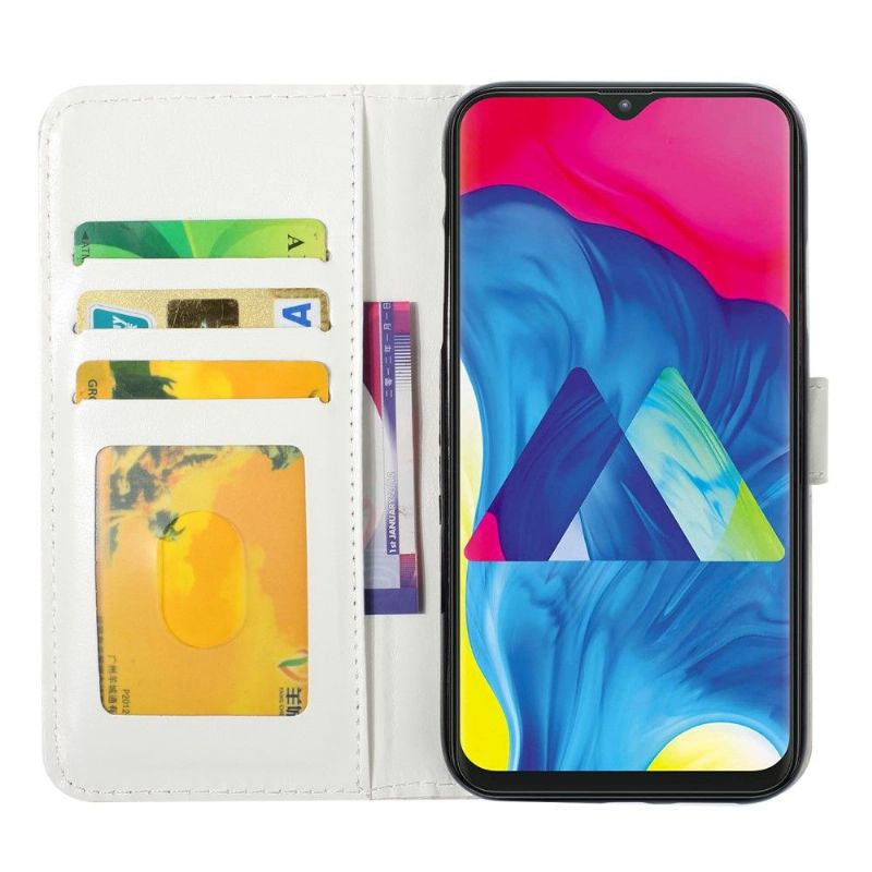 Flipové Pouzdro Na Samsung Galaxy A10 Dámská Krajka
