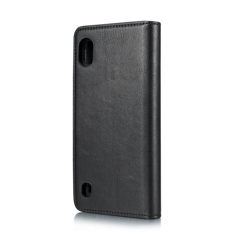 Kryty Na Mobil Kožené Pouzdro Na Samsung Galaxy A10 Peněženkové Pouzdro S Odnímatelným Pláštěm