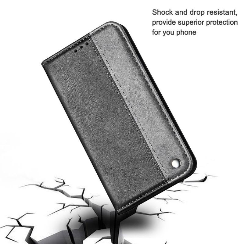 Pouzdra Na Samsung Galaxy A10 Hirachus Bicolor Leather Effect