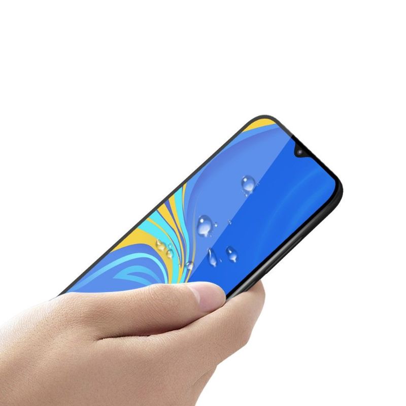Samsung Galaxy A10 - Ochranné Tvrzené Sklo V Plné Velikosti - Černá