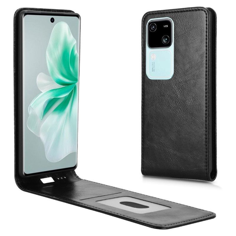Kožený Kryt Vivo V30 5g Vertikální Výklopné Sklo