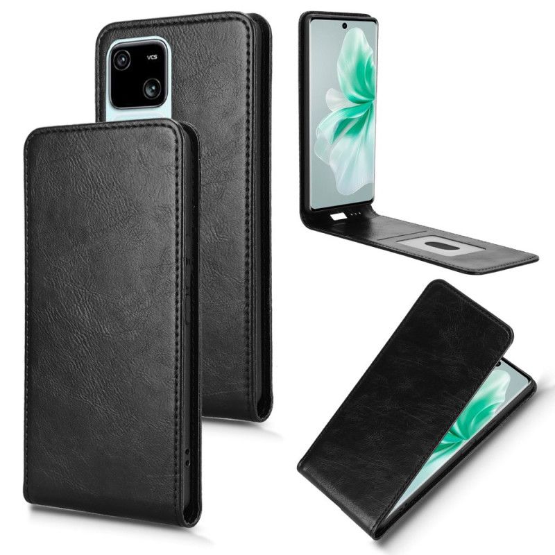 Kožený Kryt Vivo V30 5g Vertikální Výklopné Sklo