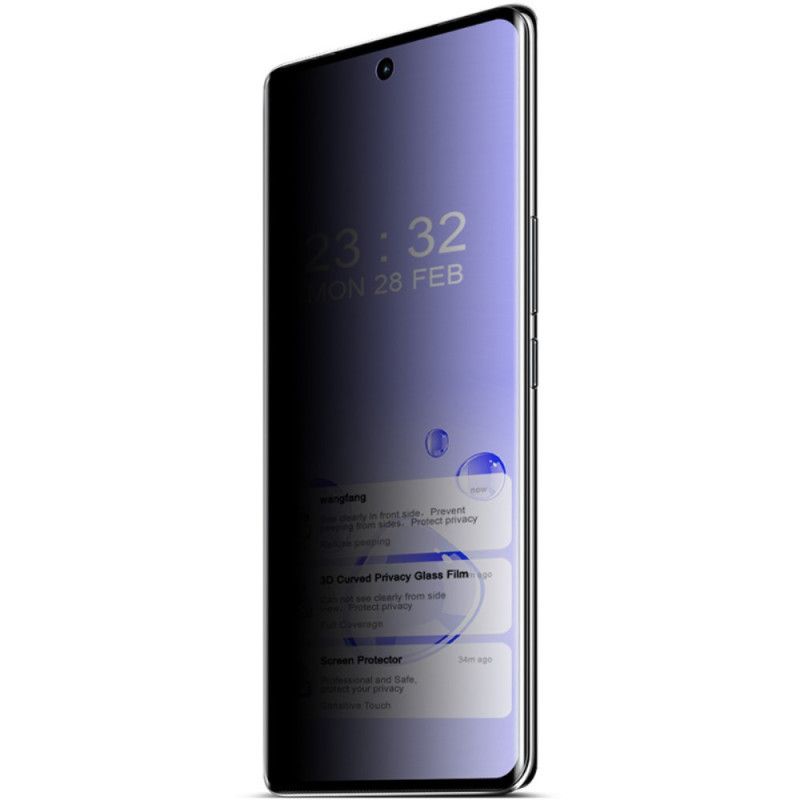 Ochranná Fólie Z Tvrzeného Skla Proti Špionážnímu Videu Pro Vivo V30 5g