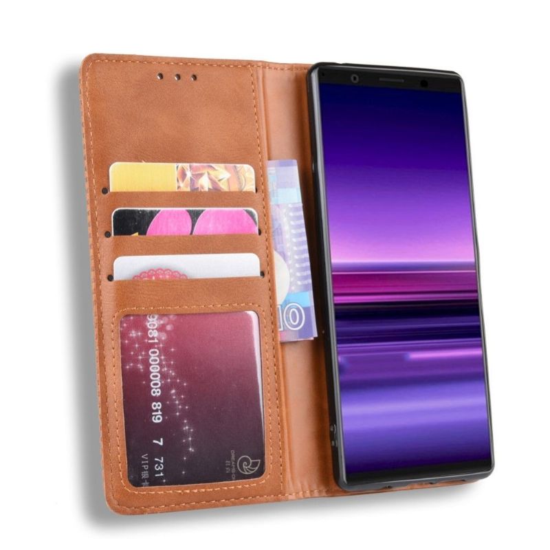 Flipové Pouzdro Na Sony Xperia 5 Kůže Ve Stylu Cirénius
