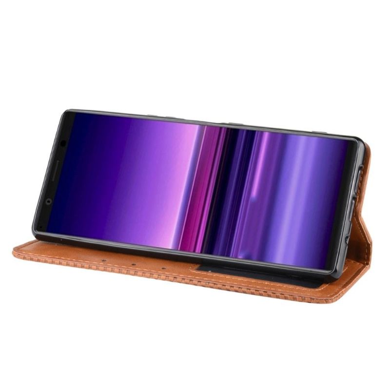 Flipové Pouzdro Na Sony Xperia 5 Kůže Ve Stylu Cirénius