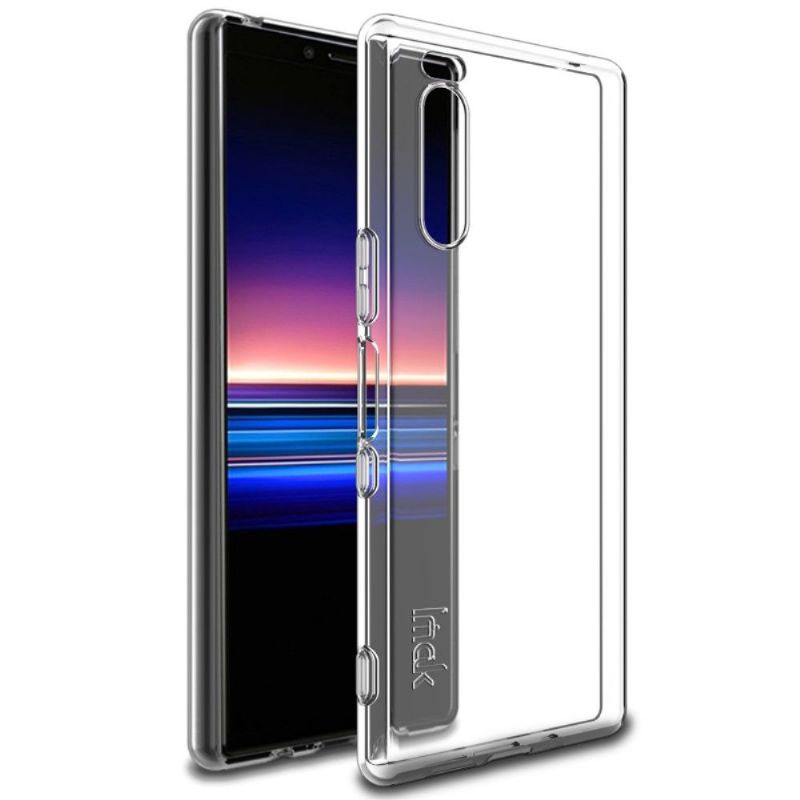 Kryt Na Sony Xperia 5 Transparentní Silikon