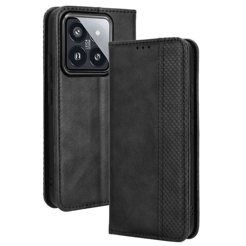 Kožené Pouzdro Xiaomi 14 Kryty Na Mobil Retro Styl