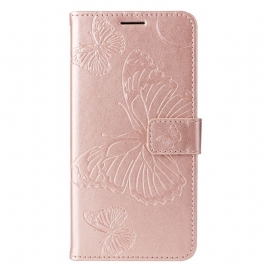 Kožený Kryt Xiaomi 14 Obří Motýli
