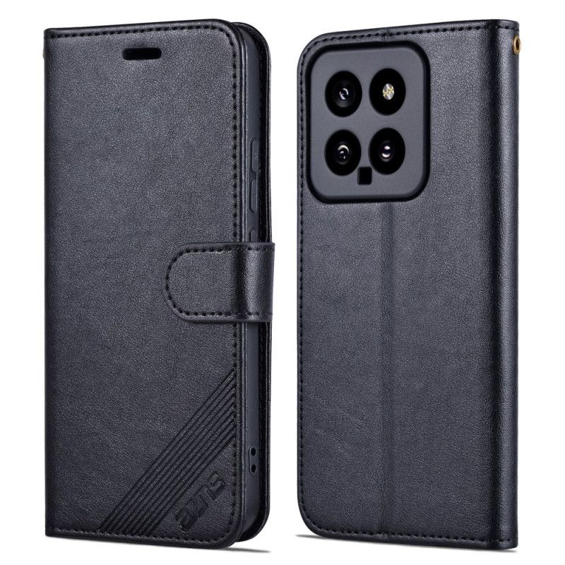 Kožený Kryt Xiaomi 14 Styl Kůže Azns