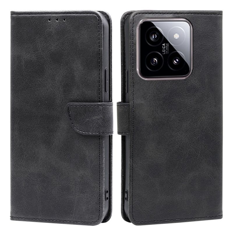 Kožený Kryt Xiaomi 14 Textura Lýtka