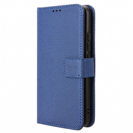 Kožený Kryt Xiaomi 14 Tečkovaná Textura