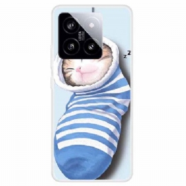 Kryt Xiaomi 14 Kryty Na Mobil Ponožky A Kočka