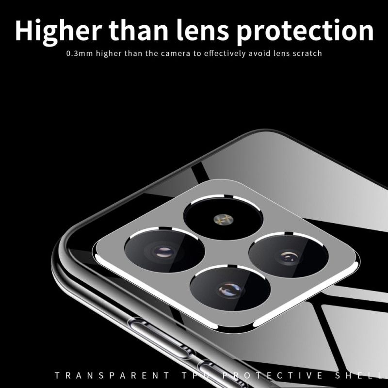 Kryt Xiaomi 14 Kryty Na Mobil Transparentní Hd Mofi