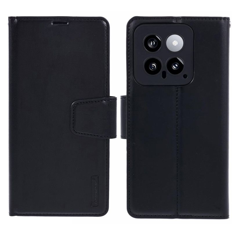Peněženková Pouzdra Xiaomi 14 Kryty Na Mobil Frézy Řady Hanman