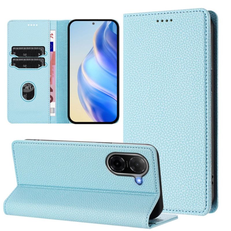 Kožené Pouzdro Folio Poco C71 Hnědá Umělá Kůže