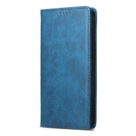 Kožené Pouzdro Folio Poco C71 Hnědá Umělá Kůže